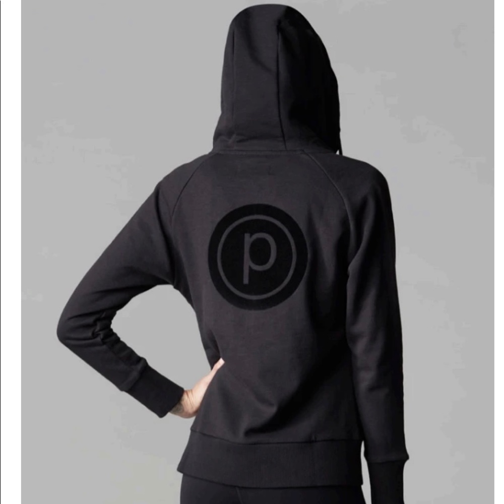 Tavi Noir x Pure Barre Zip Front Hoodie